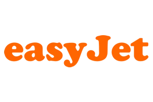 EasyJet logo, a partner airline of Transfer VIP Paris