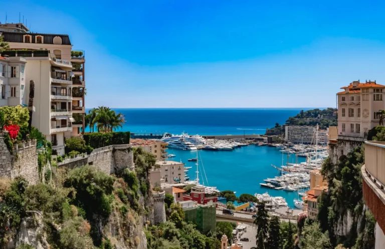 View of Monaco, a VIP transfer destination with a private chauffeur