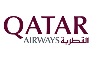 Qatar Airways logo, partner of Transfer VIP