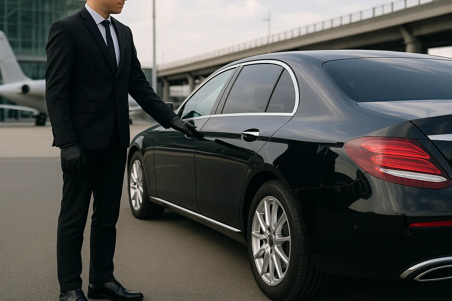Les forfaits transfert aéroport et gare en chauffeur privé : illustration